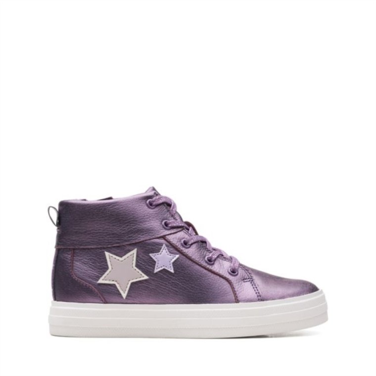 Cuero Berry Clarks Nova City Niño Cuero Berry