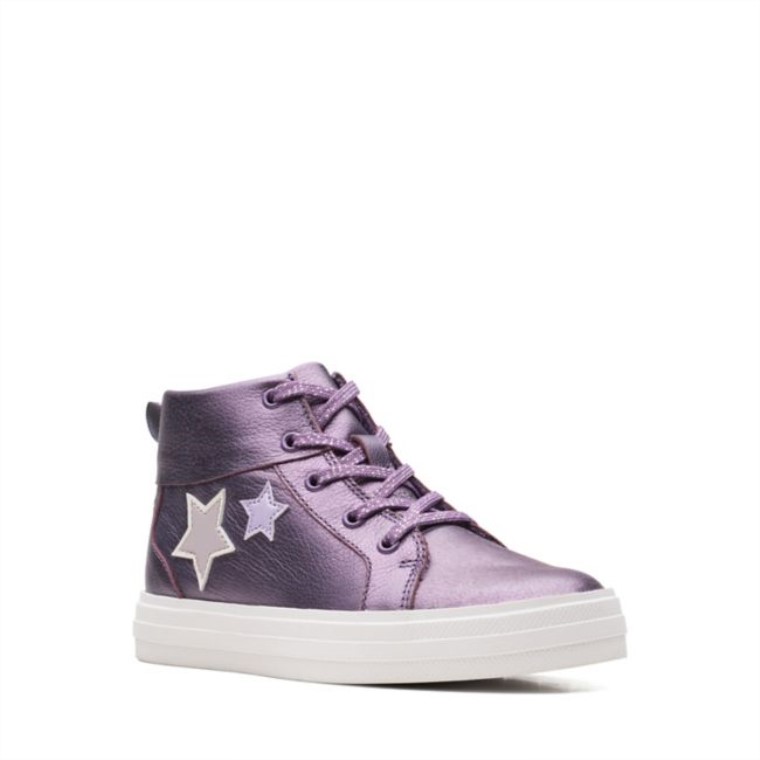 Cuero Berry Clarks Nova City Niño Cuero Berry