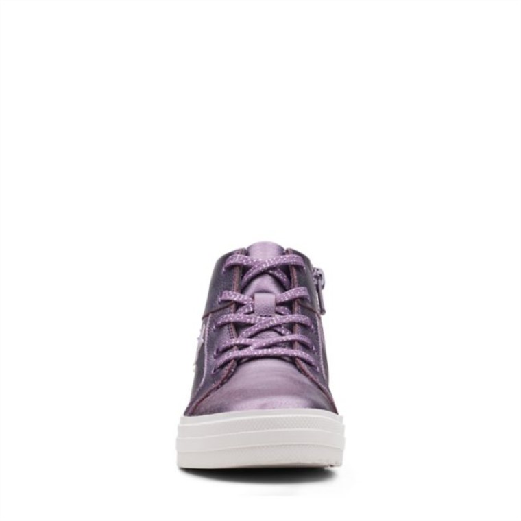 Cuero Berry Clarks Nova City Niño Cuero Berry