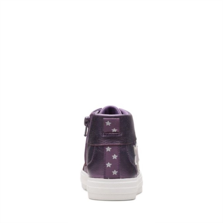 Cuero Berry Clarks Nova City Niño Cuero Berry