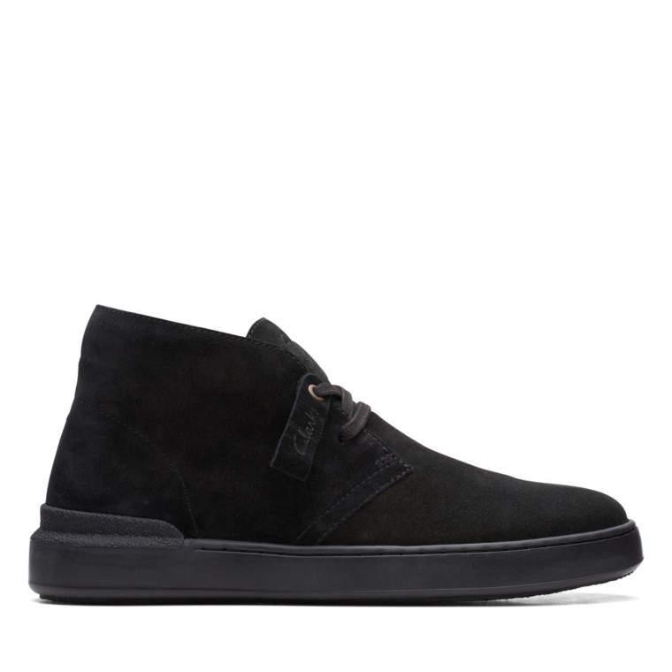 Negro/negro Court Lite Desert Boot Negro/negro Clarks