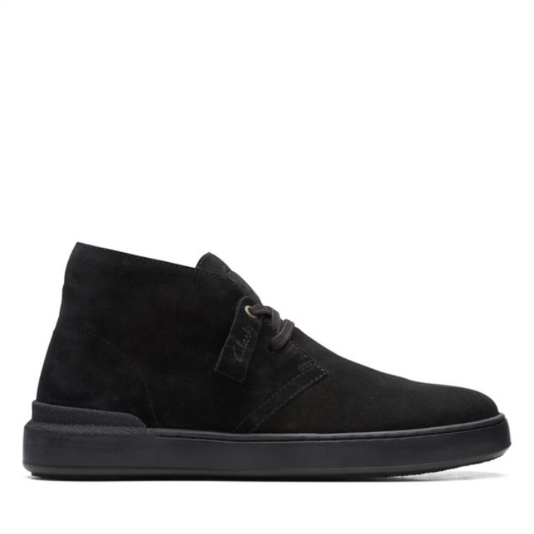 Negro/negro Court Lite Desert Boot Negro/negro Clarks