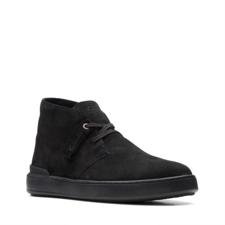 Negro/negro Court Lite Desert Boot Negro/negro Clarks
