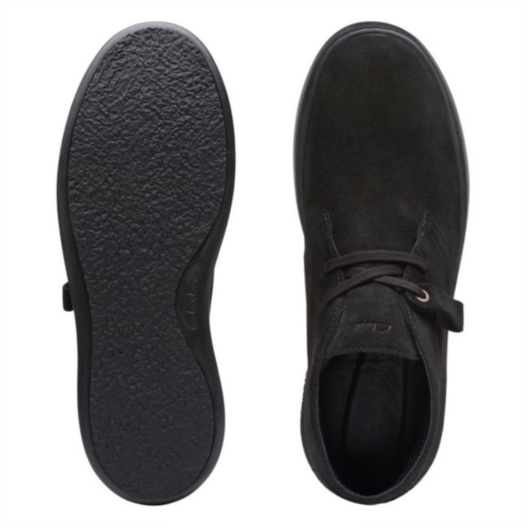 Negro/negro Court Lite Desert Boot Negro/negro Clarks