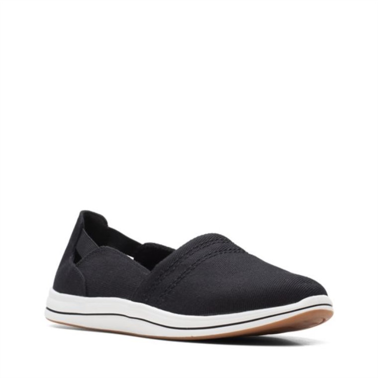 Black Clarks Brisa Paso Negro