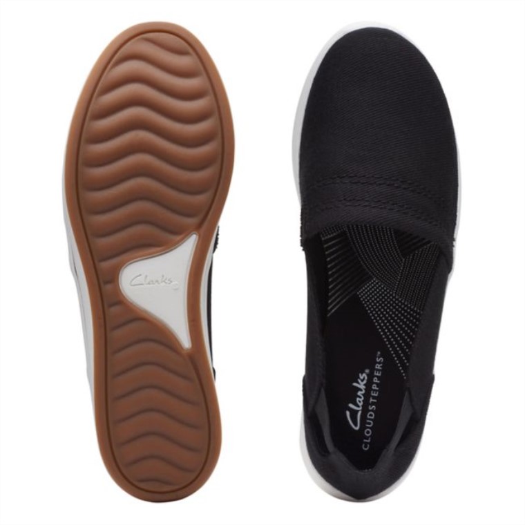Black Clarks Brisa Paso Negro