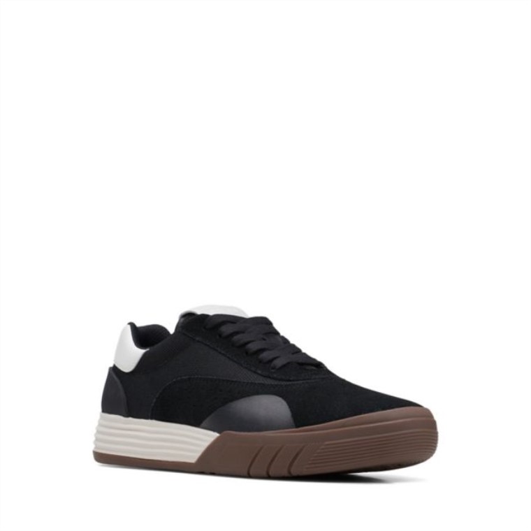 Negro Clarks Cica Encaje Mayor Negro