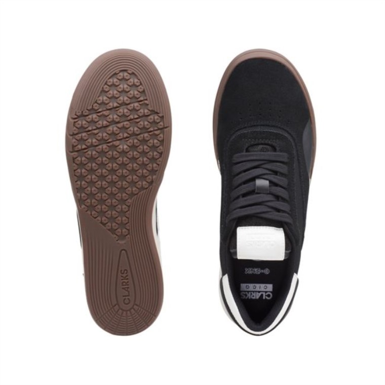 Negro Clarks Cica Encaje Mayor Negro