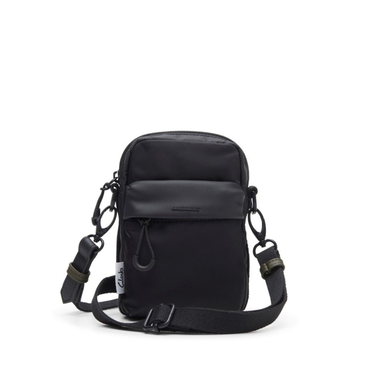 Negro Clarks Maratón Nano Negro