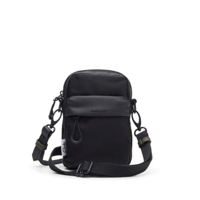 Negro Clarks Maratón Nano Negro