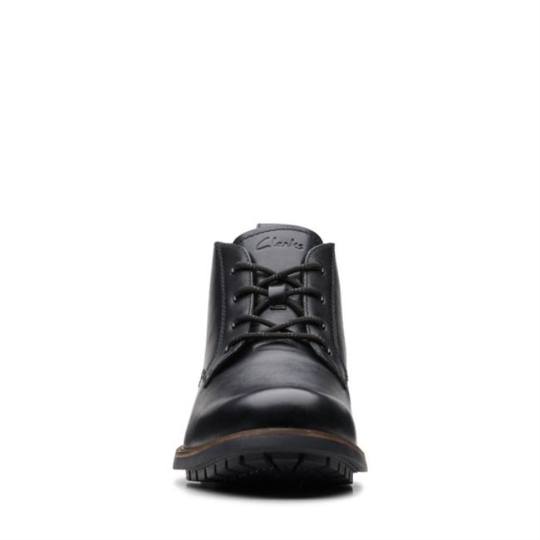 Negro Clarks Westcombe Medio Negro