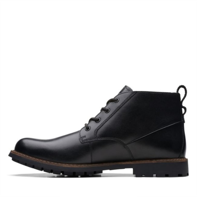 Negro Clarks Westcombe Medio Negro