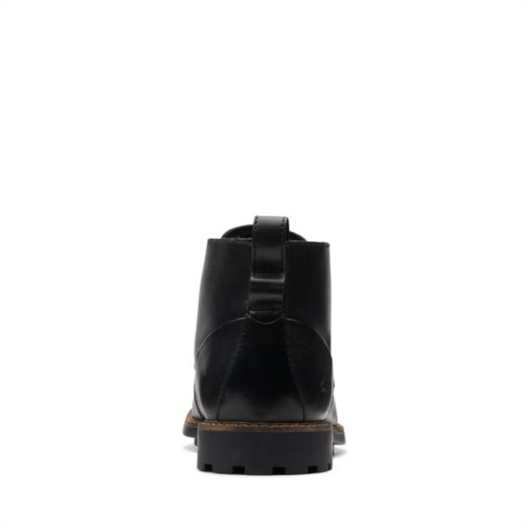Negro Clarks Westcombe Medio Negro