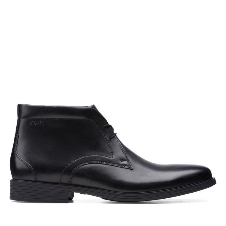Negro Clarks Whiddon Medio Negro
