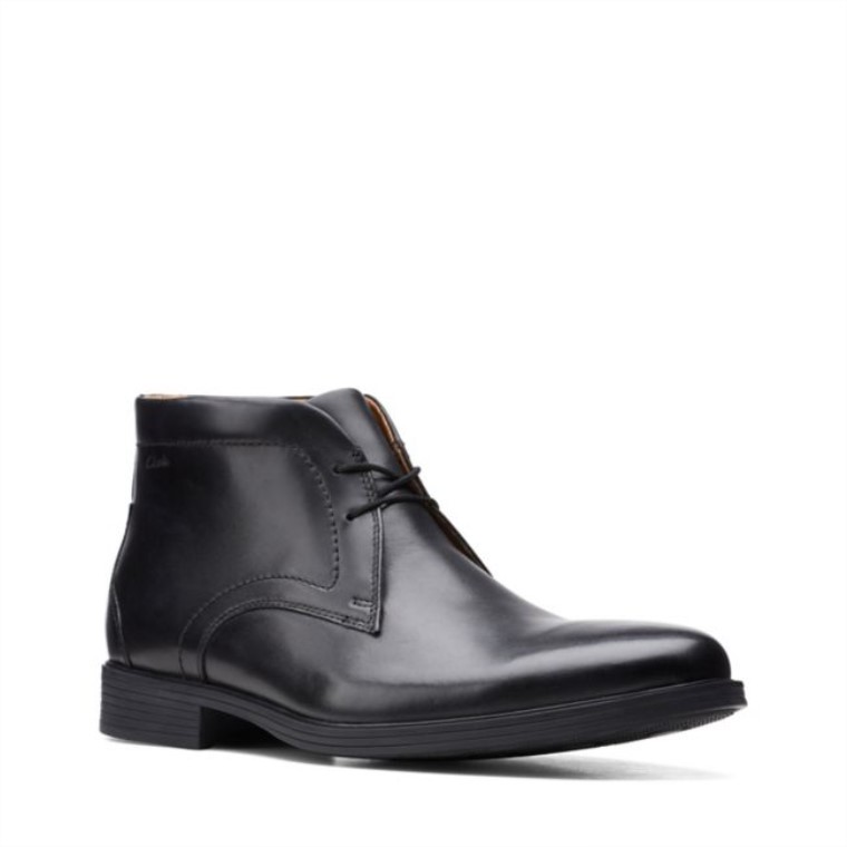 Negro Clarks Whiddon Medio Negro