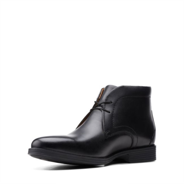 Negro Clarks Whiddon Medio Negro
