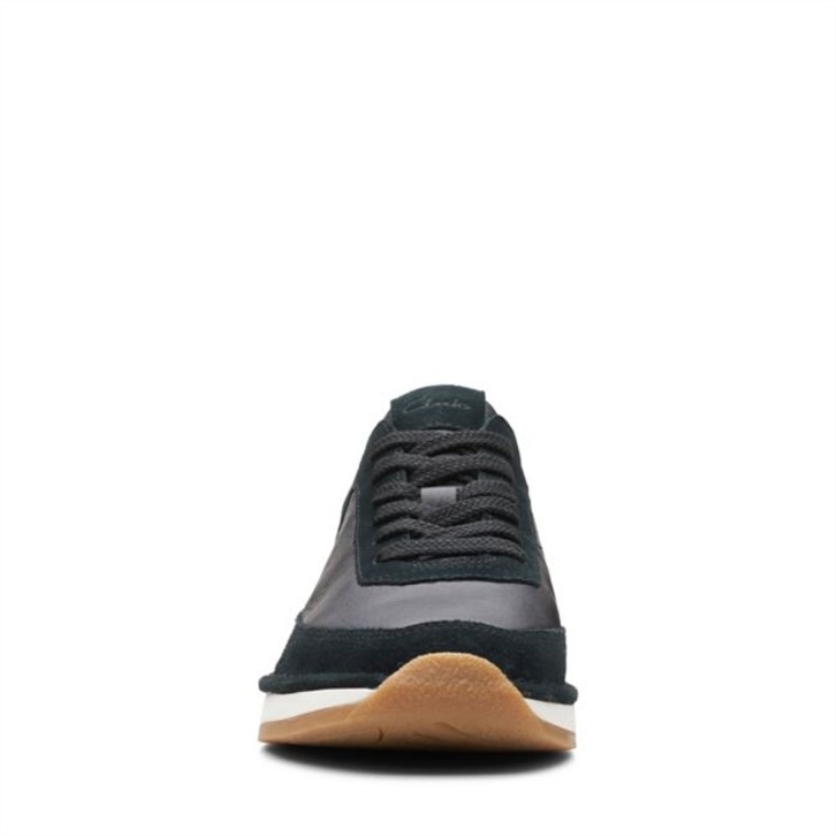 Combinación Negra Clarks Craft Run Lace Combinación Negra