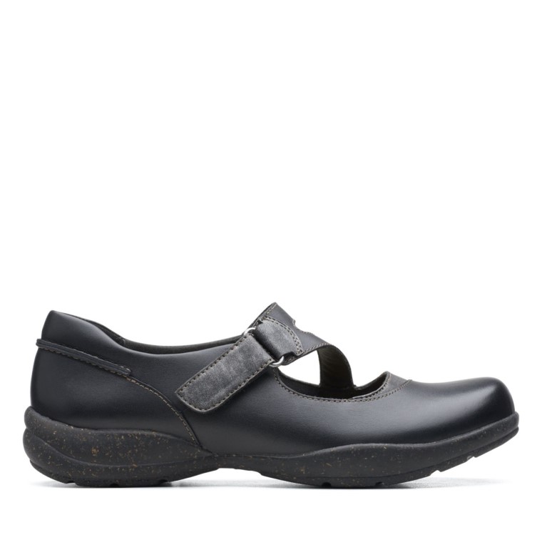 Combinación Negra Clarks Roseville Jane Combinación Negra