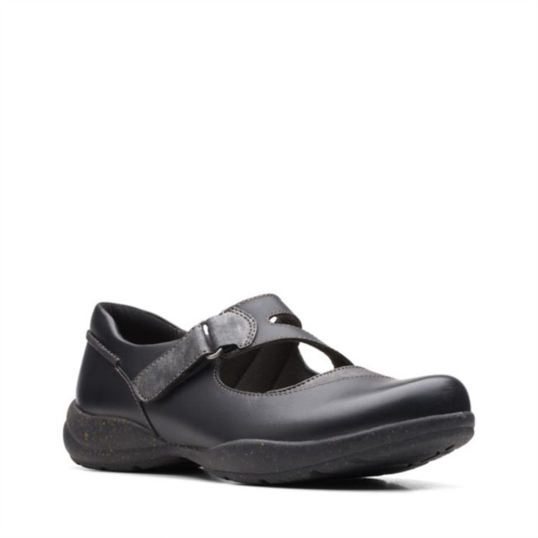 Combinación Negra Clarks Roseville Jane Combinación Negra