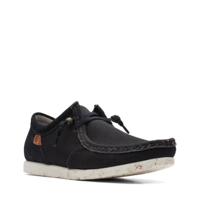 Combinación Negra Clarks Shacre Lite Moc Combinación Negra