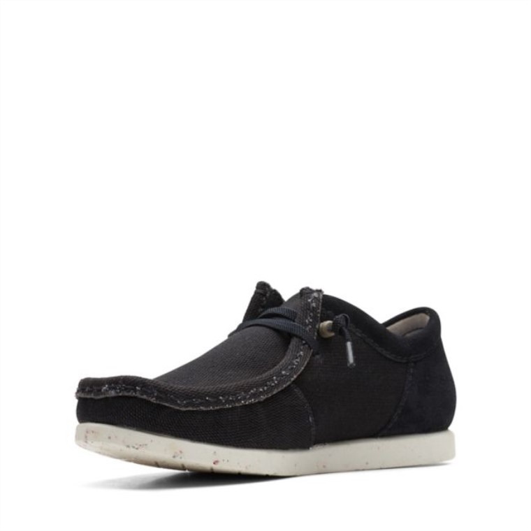 Combinación Negra Clarks Shacre Lite Moc Combinación Negra