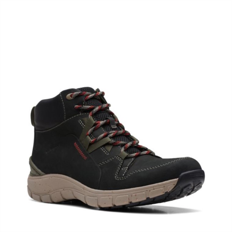 Combinación Negra Clarks Wave Cumbre Ap Combinación Negra