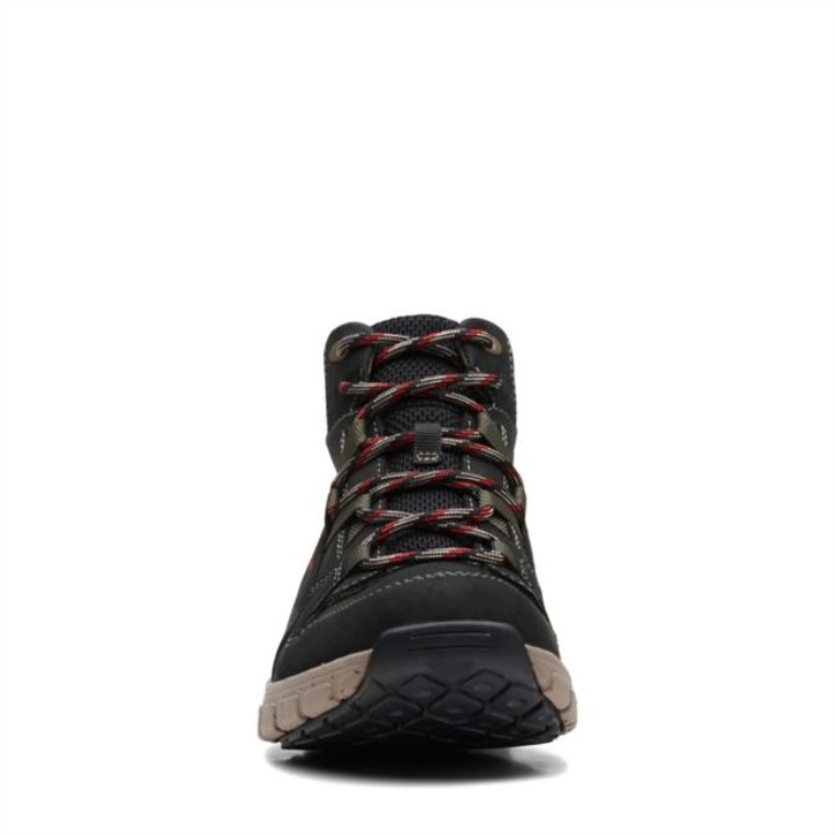 Combinación Negra Clarks Wave Cumbre Ap Combinación Negra