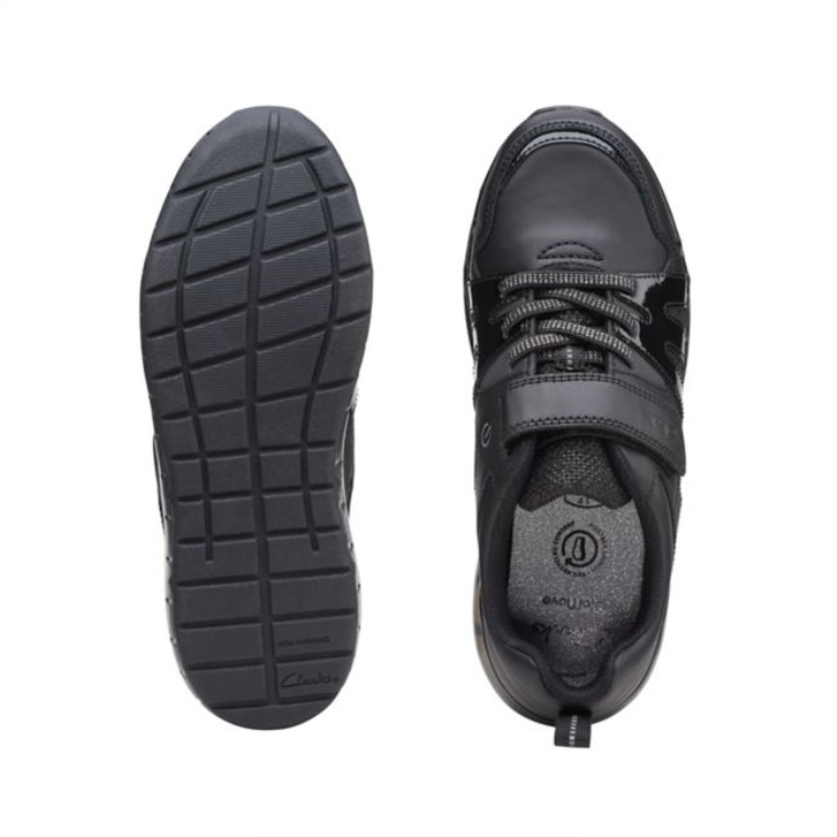 Combinación Negra Chispa G Baja Combinación Negra Anterior Clarks