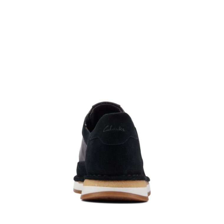 Combinación De Ante Negro Craft Run Lace Combinación De Ante Negro Clarks