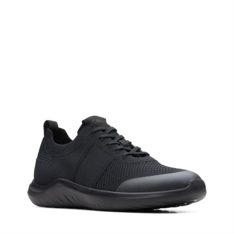 Punto Negro Clarks Nova Lite Encaje Punto Negro