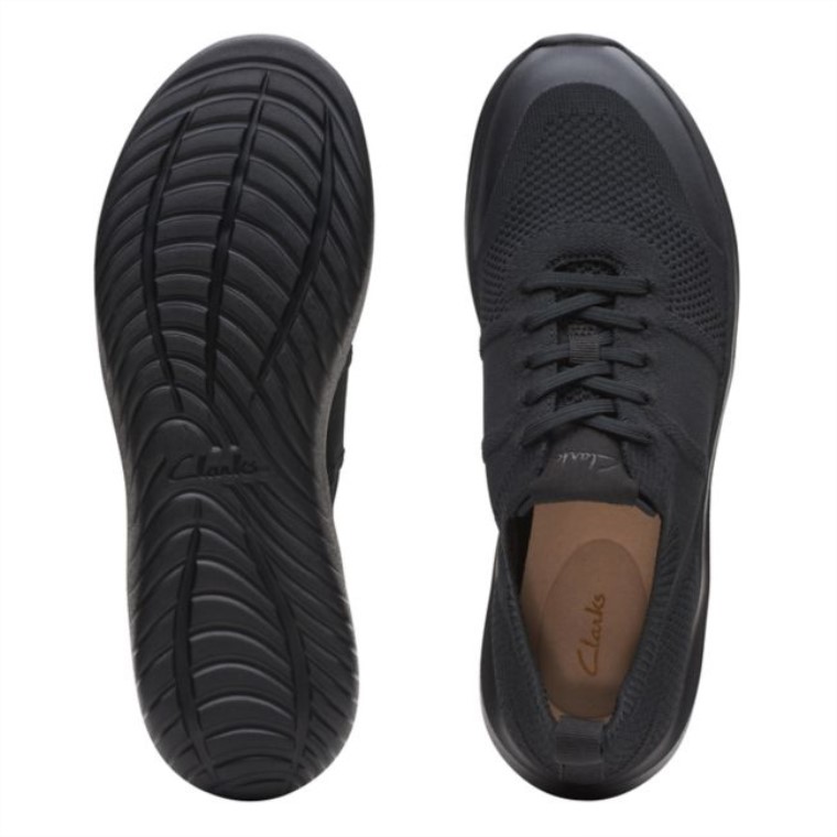 Punto Negro Clarks Nova Lite Encaje Punto Negro