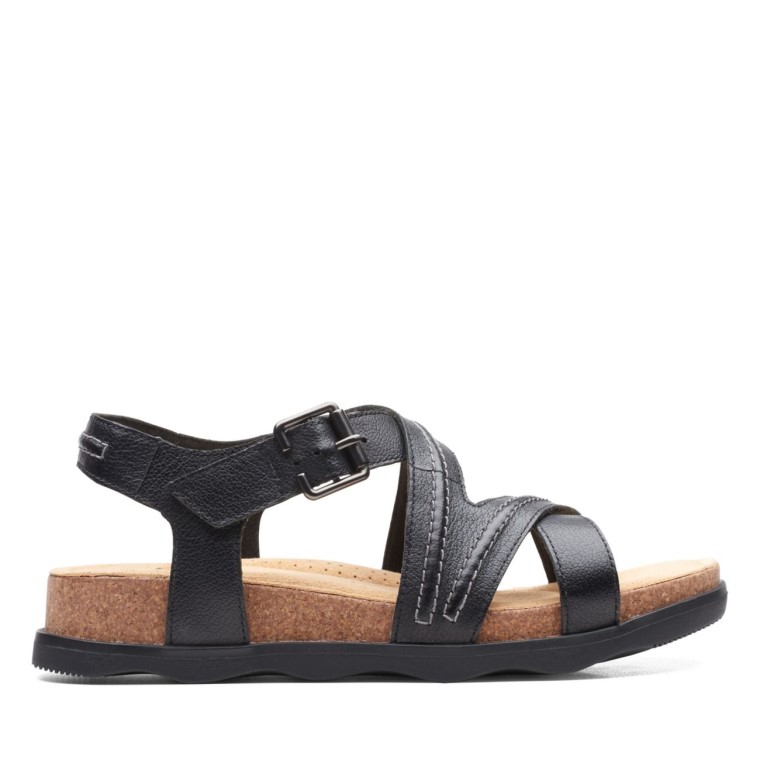 Cuero Negro Brynn Ave Cuero Negro Clarks