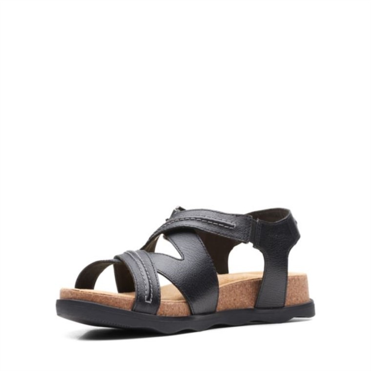 Cuero Negro Brynn Ave Cuero Negro Clarks