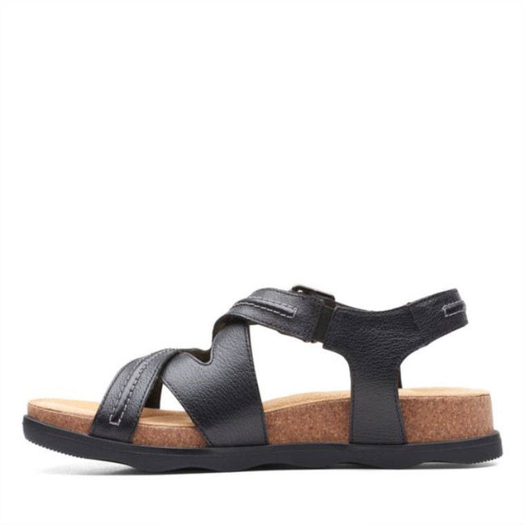 Cuero Negro Brynn Ave Cuero Negro Clarks