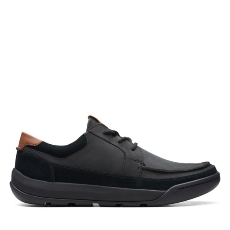 Cuero Negro Clarks Ashcombe Craft Cuero Negro