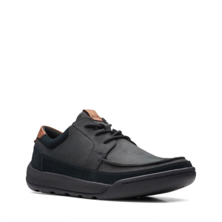 Cuero Negro Clarks Ashcombe Craft Cuero Negro