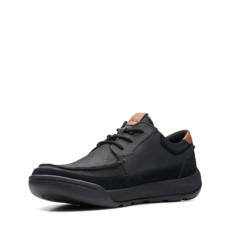 Cuero Negro Clarks Ashcombe Craft Cuero Negro