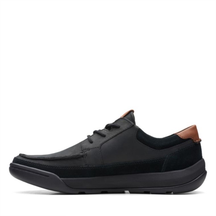 Cuero Negro Clarks Ashcombe Craft Cuero Negro