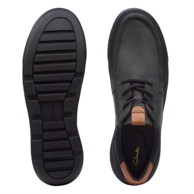 Cuero Negro Clarks Ashcombe Craft Cuero Negro