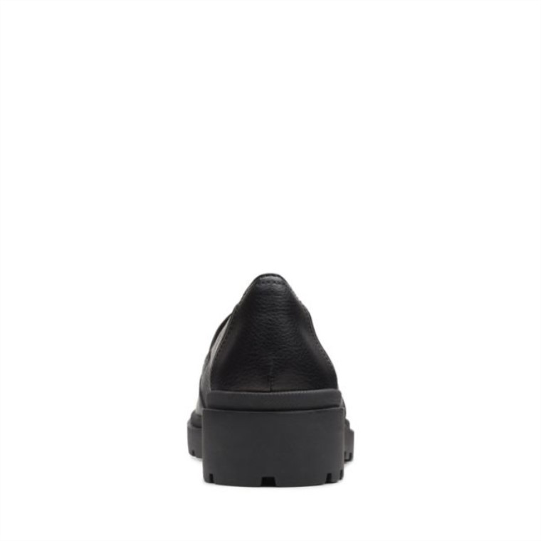 Cuero Negro Clarks Calla Rae Cuero Negro