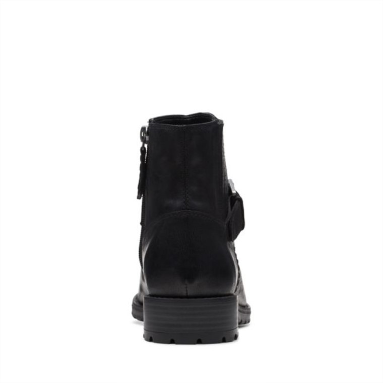 Cuero Negro Clarks Clarkwellstrap Cuero Negro