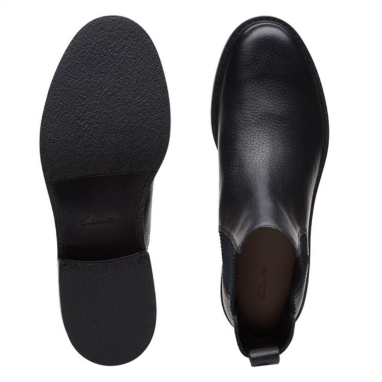 Cuero Negro Colonia Clarks Arlo Cuero Negro