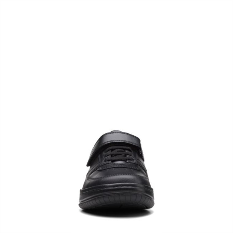 Cuero Negro Clarks Fawn Lay Cuero Negro Mayor
