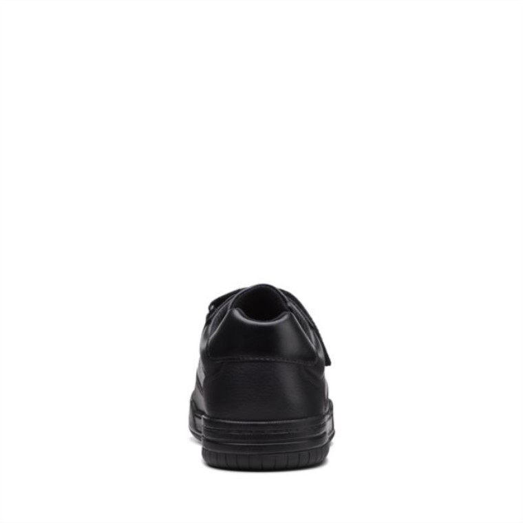 Cuero Negro Clarks Fawn Lay Cuero Negro Mayor
