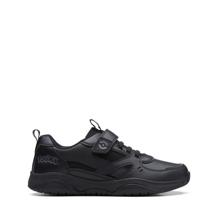 Cuero Negro Clarks Grip Comercio Antiguo Cuero Negro