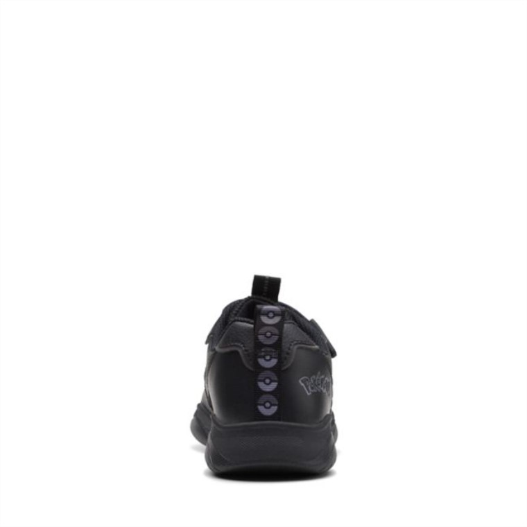 Cuero Negro Clarks Grip Comercio Antiguo Cuero Negro