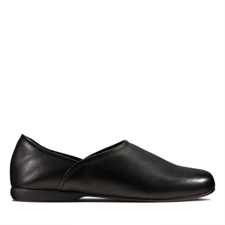 Cuero Negro Clarks Harston E Lite Cuero Negro