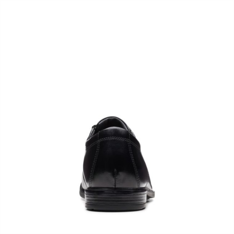Gorra Clarks Howard De Cuero Negro Cuero Negro