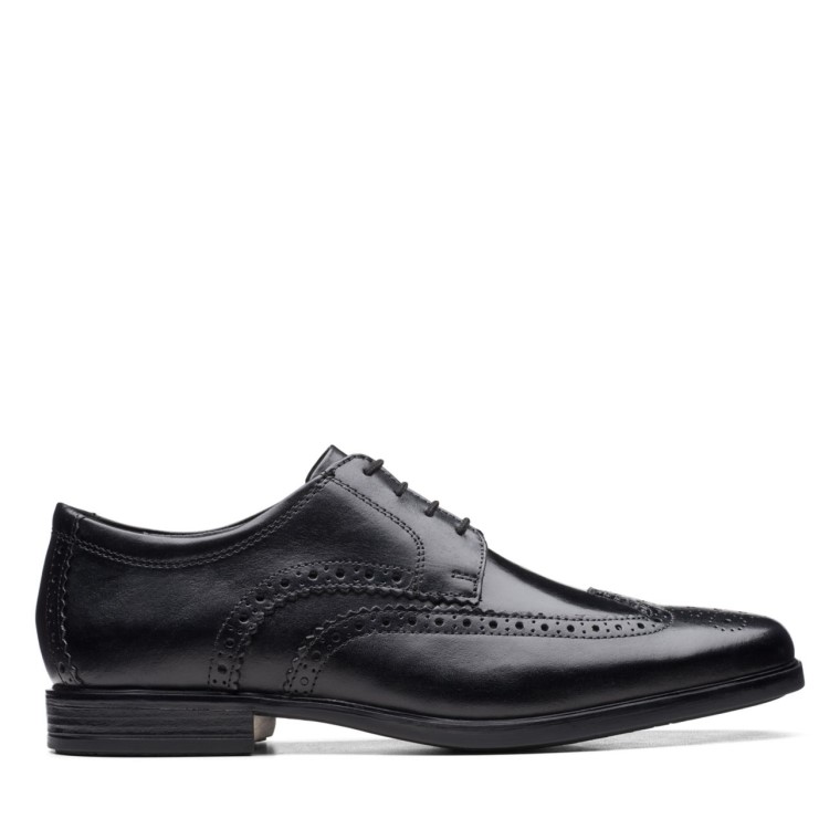 Cuero Negro Clarks Howard Ala Cuero Negro