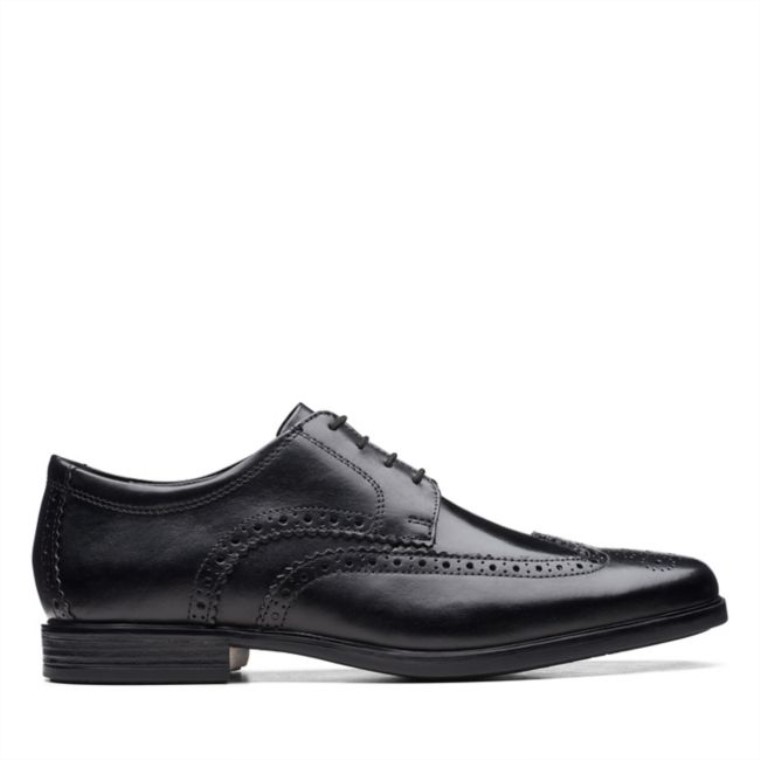 Cuero Negro Clarks Howard Ala Cuero Negro